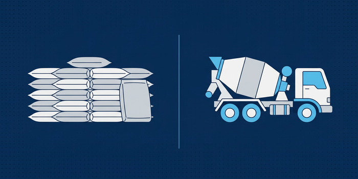 Bagged vs Ready Mix Concrete Cost How to Compare