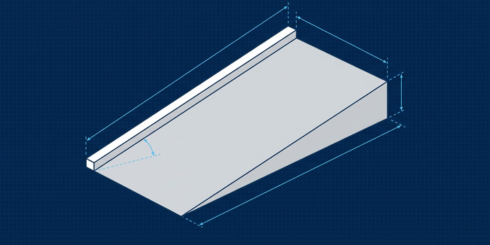 How to Estimate Concrete for Ramps and Sloped Slabs